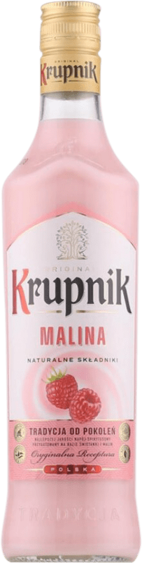 7,95 € Envoi gratuit | Liqueurs Krupnik Pologne Bouteille Medium 50 cl Malina — Framboise