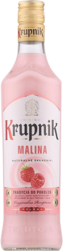 9,95 € Free Shipping | Schnapp Krupnik Malina Himbeerlikör Poland Medium Bottle 50 cl