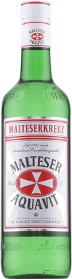 18,95 € Бесплатная доставка | Ликеры Hornbaeker Malteserkreuz Malteser Aquavit Дания бутылка 70 cl