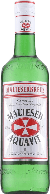 13,95 € Envoi gratuit | Aquavit Hornbaeker Malteserkreuz Malteser Aquavit Danemark Bouteille 70 cl