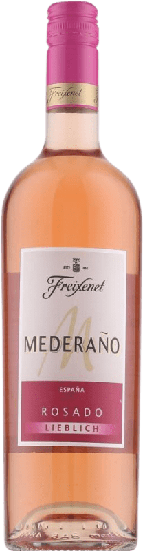 7,95 € 免费送货 | 玫瑰酒 Freixenet Mederaño Rosado 甜美 I.G.P. Vino de la Tierra de Castilla 卡斯蒂利亚 - 拉曼恰 西班牙 瓶子 75 cl