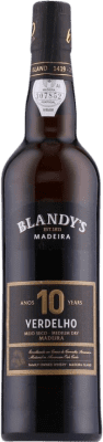 Blandys Madeira Medium Dry Verdello セミドライ セミスイート 10 年 50 cl