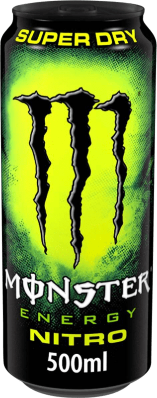 2,95 € Spedizione Gratuita | Bibite e Mixer Monster Energy Nitro Super Dry Irlanda Bottiglia Medium 50 cl