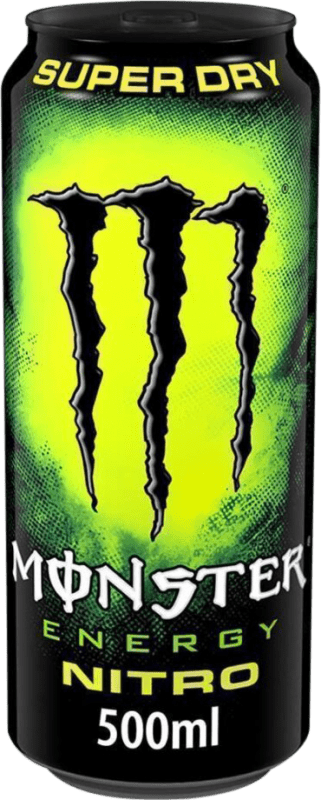 27,95 € Envoi gratuit | Boîte de 12 unités Boissons Fraîches Monster Energy Nitro Extra Dry — Extra-Sec Irlande Bouteille Medium 50 cl