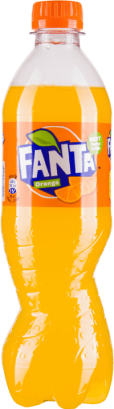 14,95 € 免费送货 | 盒装12个 碳酸饮料 Fanta 德国 中瓶装 50 cl Orange — 橙子