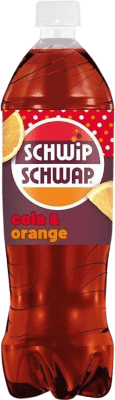 4,95 € Free Shipping | 6 units box Soft Drinks Schwip Schwap Original Germany Medium Bottle 50 cl Cola, Orange