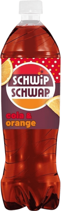 4,95 € 免费送货 | 盒装6个 碳酸饮料 Schwip Schwap 原创 德国 中瓶装 50 cl Cola — 可乐, Orange — 橙子