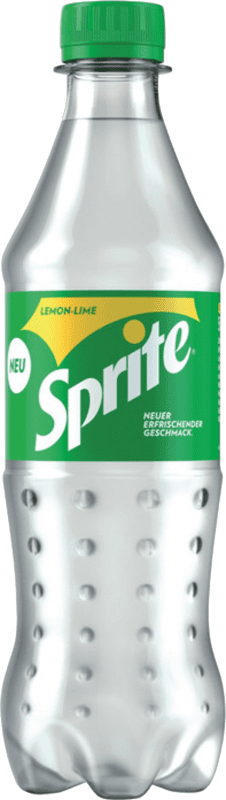 27,95 € Envio grátis | Caixa de 12 unidades Refrescos e Mixers Sprite Original Alemanha Garrafa Medium 50 cl