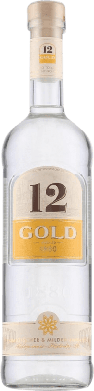 17,95 € Spedizione Gratuita | Anice Kaloyiamis-Koutsikos Ouzo 12 Gold Grecia Bottiglia 70 cl