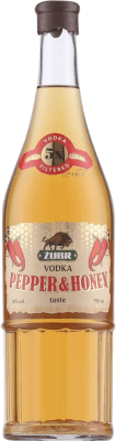 15,95 € 送料無料 | ウォッカ Zubr ポーランド 70 cl Honey — ハチミツ, White Pepper — ホワイトペッパー