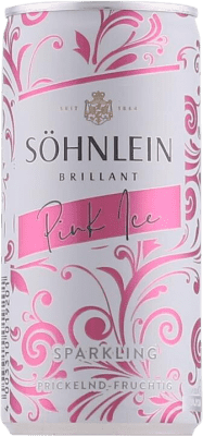 2,95 € Envio grátis | Espumante rosé Söhnlein Brillant Pink Ice Alemanha Lata 20 cl