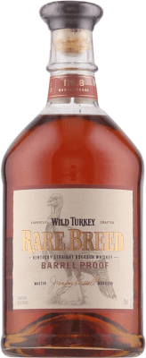 49,95 € 送料無料 | バーボンウイスキー Wild Turkey Breed Proof Rare — 希少, Barrel — 樽 ケンタッキー州 アメリカ 70 cl