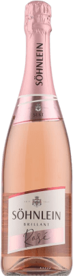 6,95 € Бесплатная доставка | Розовое игристое Söhnlein Brillant Rosé Sekt сухой Германия бутылка 75 cl