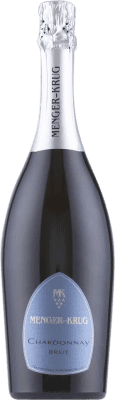 16,95 € Spedizione Gratuita | Spumante Bianco Menger-Krug Flaschengärung Brut Q.b.A. Pfälz PFALZ Germania Chardonnay 75 cl