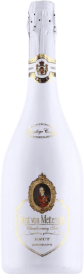 9,95 € Бесплатная доставка | Белое игристое вино Fürst von Metternich Brut — брют Cuvée, Prestige — Престиж Германия Chardonnay — Шардоне 75 cl