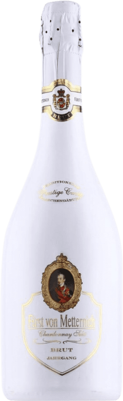 10,95 € 免费送货 | 白起泡酒 Fürst von Metternich Sekt Prestige Cuvée 香槟 德国 Chardonnay 瓶子 75 cl