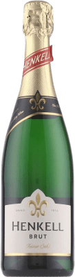 9,95 € Free Shipping | White sparkling Henkell Sekt Brut Germany Bottle 75 cl