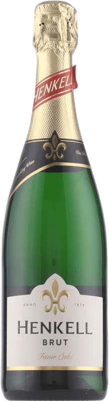 8,95 € Envío gratis | Espumoso Blanco Henkell Brut Alemania Botella 75 cl
