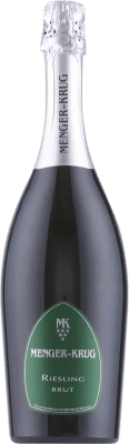 14,95 € 免费送货 | 白起泡酒 Menger-Krug Sekt 香槟 普法尔茨 德国 Riesling 瓶子 75 cl
