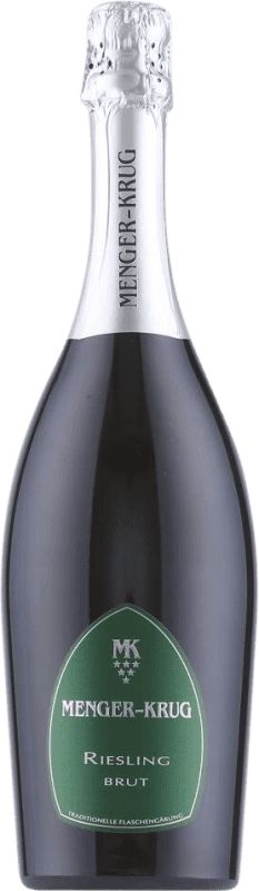 12,95 € Envío gratis | Espumoso blanco Menger-Krug Sekt Brut Pfälz Alemania Riesling Botella 75 cl