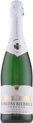 7,95 € Бесплатная доставка | Белое игристое Schloss Biebrich Sekt сухой Германия бутылка 75 cl