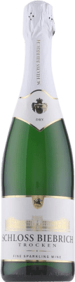 7,95 € 免费送货 | 白起泡酒 Schloss Biebrich Sekt 干 德国 瓶子 75 cl