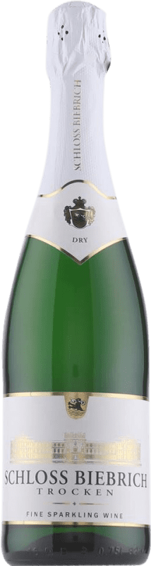 7,95 € Envio grátis | Espumante branco Schloss Biebrich Sekt Seco Alemanha Garrafa 75 cl