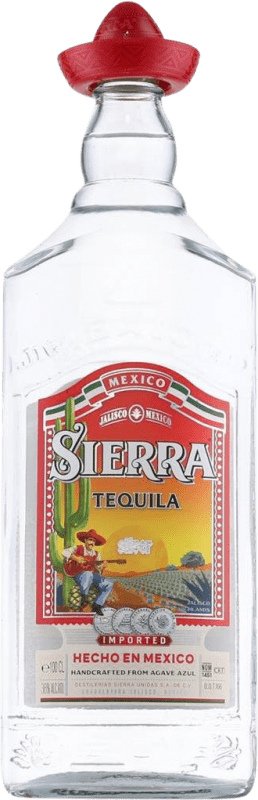 21,95 € 免费送货 | 龙舌兰 Sierra Silver 哈利斯科 墨西哥 瓶子 1 L