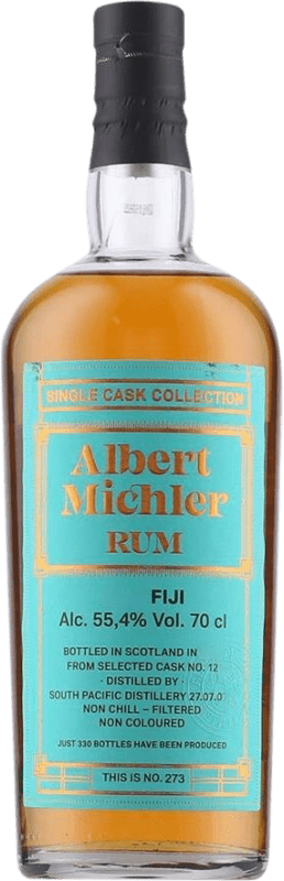 148,95 € 免费送货 | 朗姆酒 Albert Michler Single Cask Collection Fiji 英国 10 岁 瓶子 70 cl