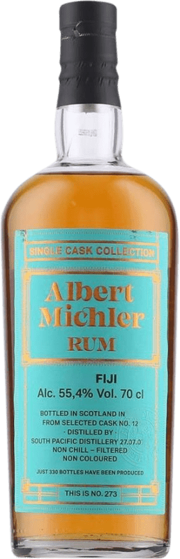 118,95 € Envoi gratuit | Rhum Albert Michler Collection Fiji Single Cask — Fût Unique Royaume-Uni 10 Ans Bouteille 70 cl