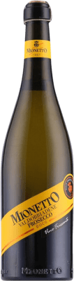 12,95 € Envio grátis | Espumante branco Mionetto Spago Frizzante Doce D.O.C.G. Prosecco di Valdobbiadene Superiore di Cartizze Itália Prosecco Garrafa 75 cl