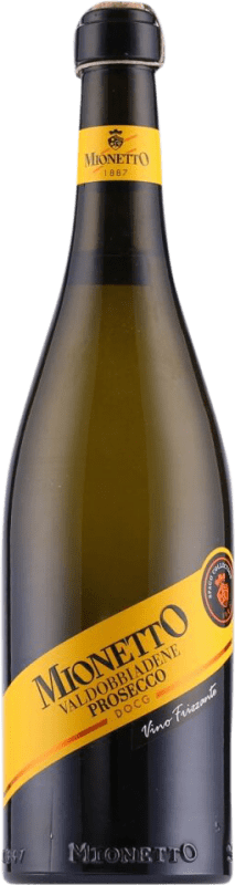 12,95 € Envío gratis | Espumoso blanco Mionetto Spago Frizzante Dulce D.O.C.G. Prosecco di Valdobbiadene Superiore di Cartizze Italia Prosecco Botella 75 cl
