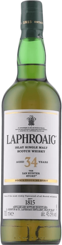 1 751,95 € 送料無料 | ウイスキーシングルモルト Laphroaig The Ian Hunter Story アイラ島 イギリス 33 年 ボトル 70 cl