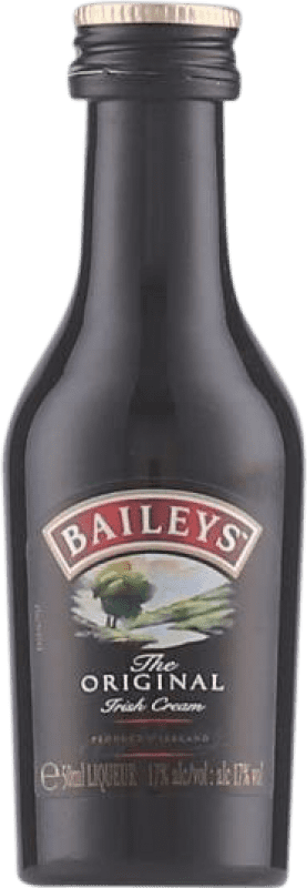 3,95 € Envío gratis | Crema de Licor Baileys Irish Cream The Original Irish Irlanda Botellín Miniatura 5 cl