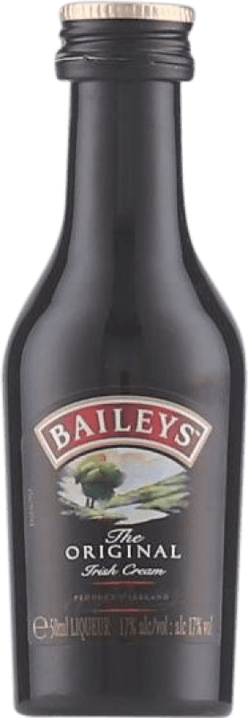 3,95 € 送料無料 | クリームリキュール Baileys Irish Cream The Irish オリジナル アイルランド ミニチュアボトル 5 cl