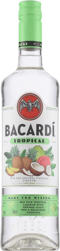 19,95 € Бесплатная доставка | Schnapp Bacardí Tropical Пуэрто-Рико бутылка 70 cl