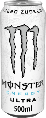 Boissons Fraîches Boîte de 12 unités Monster Energy Ultra White — Blanc 50 cl