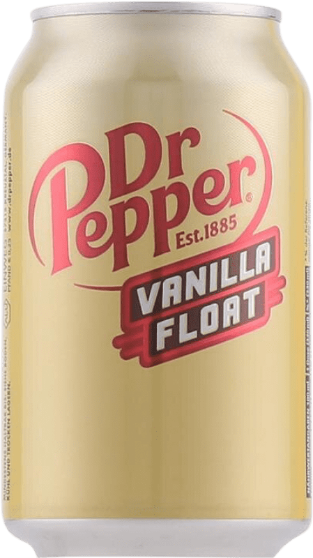 1,95 € Envío gratis | Refrescos Dr. Pepper Float Estados Unidos Lata 33 cl Vanilla — Vainilla