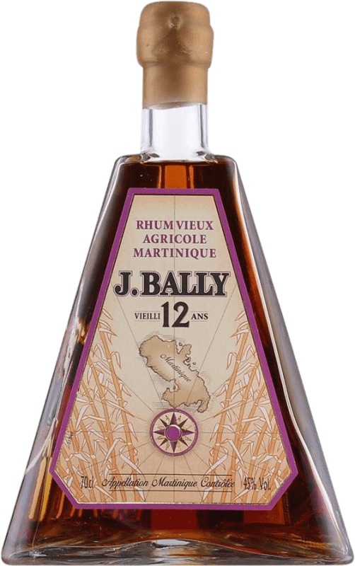 113,95 € Spedizione Gratuita | Rum Rhum J. Bally Vieux Agricole Martinique 12 Anni Bottiglia 70 cl