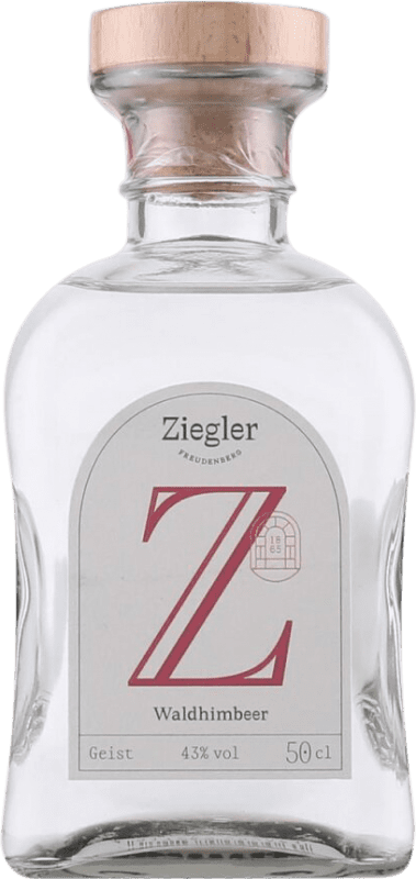 79,95 € Envio grátis | Licores Ziegler Waldhimbeer Geist Alemanha Garrafa Medium 50 cl