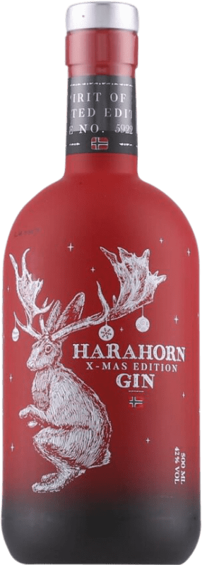 42,95 € Бесплатная доставка | Джин Harahorn X-Mas Edition Gin Норвегия бутылка Medium 50 cl