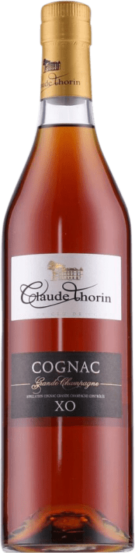 132,95 € Spedizione Gratuita | Cognac Claude Thorin XO Extra Old — Extra Vecchio A.O.C. Cognac Francia 20 Anni 70 cl