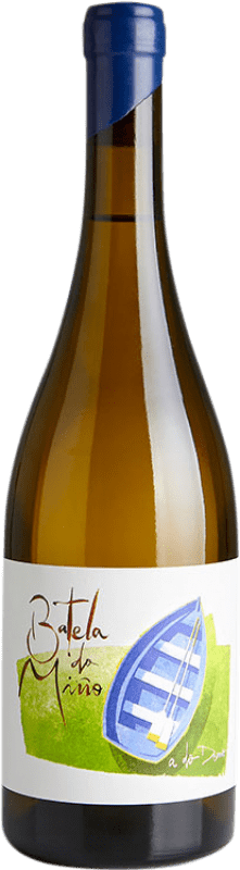 16,95 € Envio grátis | Vinho branco Adega do Demo Batela do Miño D.O. Ribeiro Espanha Godello, Loureiro, Treixadura, Albariño Garrafa 75 cl