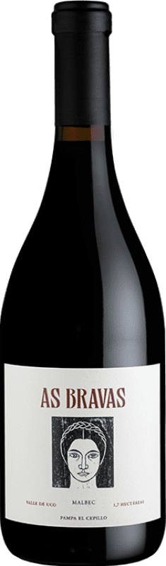 151,95 € Envío gratis | Vino tinto Aleanna As Bravas I.G. Valle de Uco Argentina Malbec Botella 75 cl