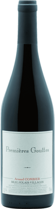 12,95 € Kostenloser Versand | Rotwein Arnaud Combier Premières Gouttes A.O.C. Beaujolais Beaujolais Frankreich Gamay Flasche 75 cl