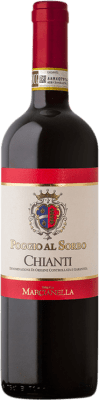 9,95 € Бесплатная доставка | Красное вино Bindi Sergardi Marcianella Poggio al Sorbo D.O.C.G. Chianti Италия Sangiovese бутылка 75 cl