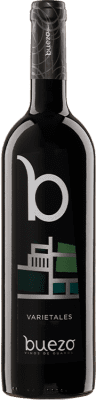 29,95 € Spedizione Gratuita | Vino rosso Buezo Varietales Riserva D.O. Arlanza Spagna Tempranillo, Merlot, Cabernet Sauvignon Bottiglia 75 cl