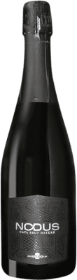 9,95 € Envío gratis | Espumoso Blanco Nodus Plata D.O. Cava España Macabeo, Chardonnay Botella 75 cl