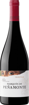 27,95 € Spedizione Gratuita | Vino rosso Bodegas Riojanas Marqués de Peñamonte Colección Privada D.O. Toro Spagna Tinta de Toro Bottiglia 75 cl