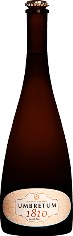 16,95 € Бесплатная доставка | Белое игристое Salado Umbretum 1810 Ancestral Испания бутылка 75 cl